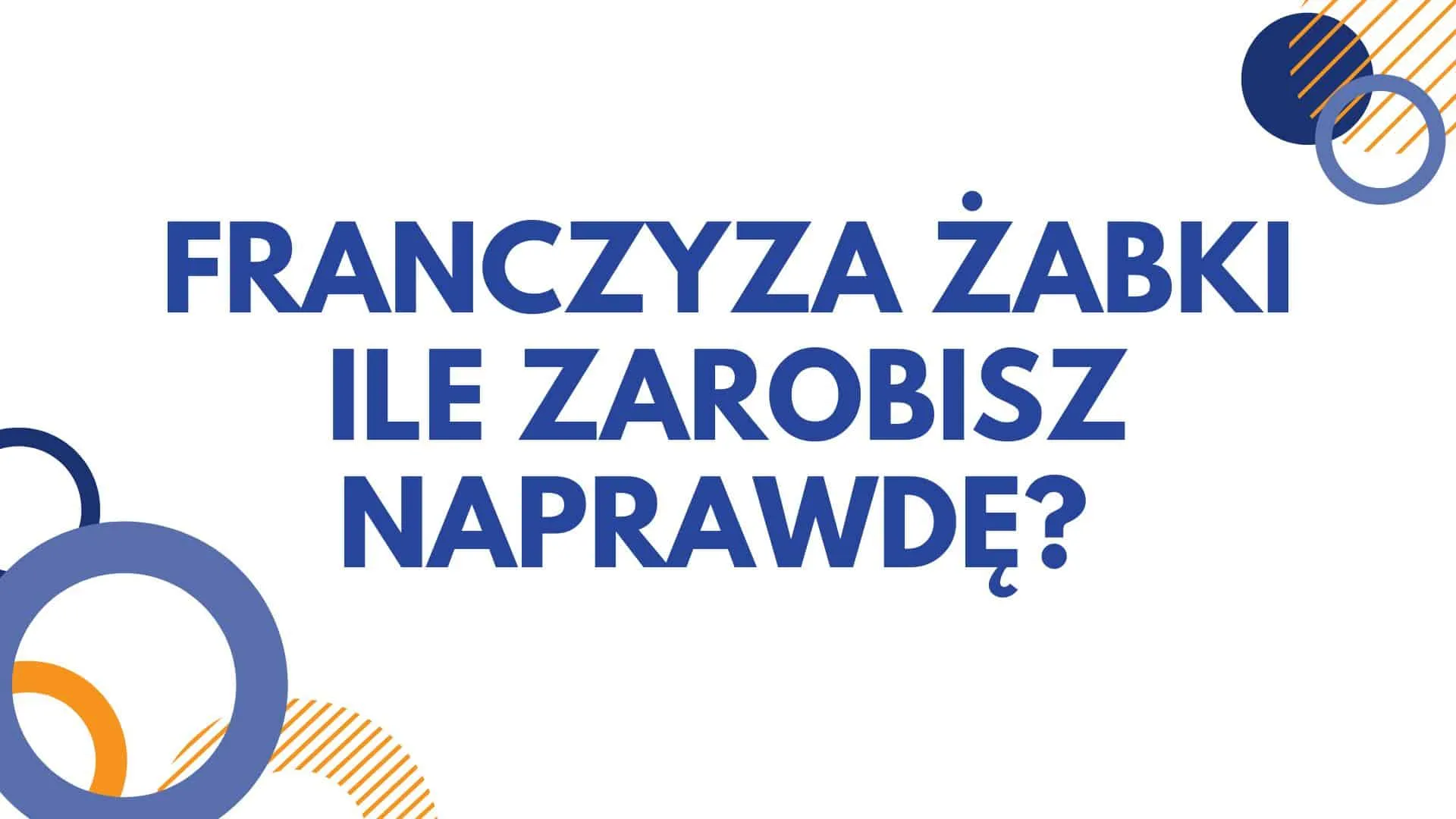 Franczyza Żabki: Ile zarobisz naprawdę? Wyliczenia 2025 [Zyski + Koszty]